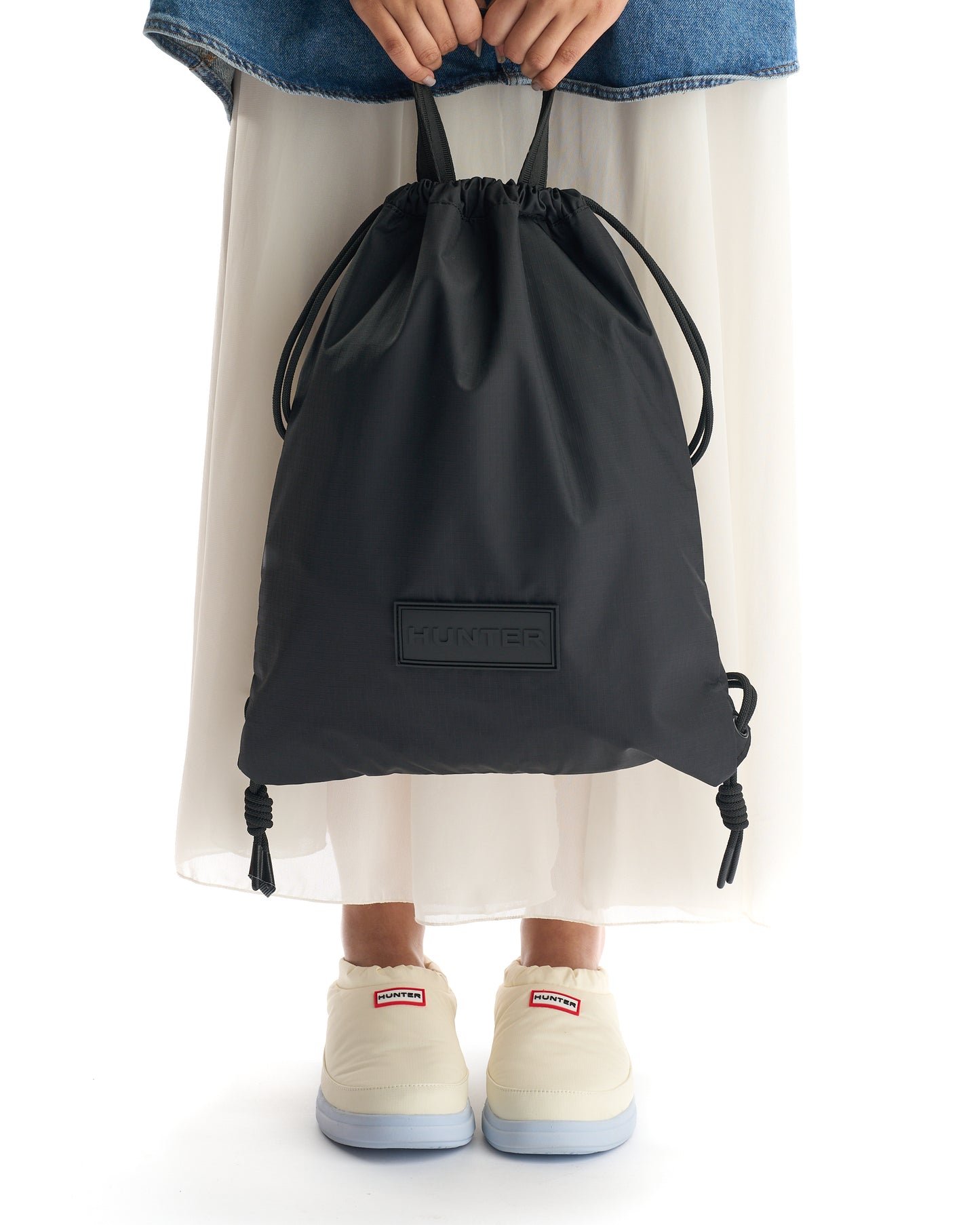 TRAVEL RIPSTOP DRAWSTRING BACKPACK TOTE