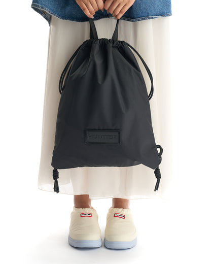 TRAVEL RIPSTOP DRAWSTRING BACKPACK TOTE