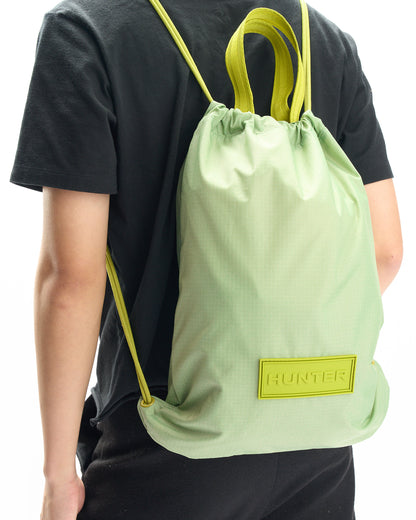TRAVEL RIPSTOP DRAWSTRING BACKPACK TOTE